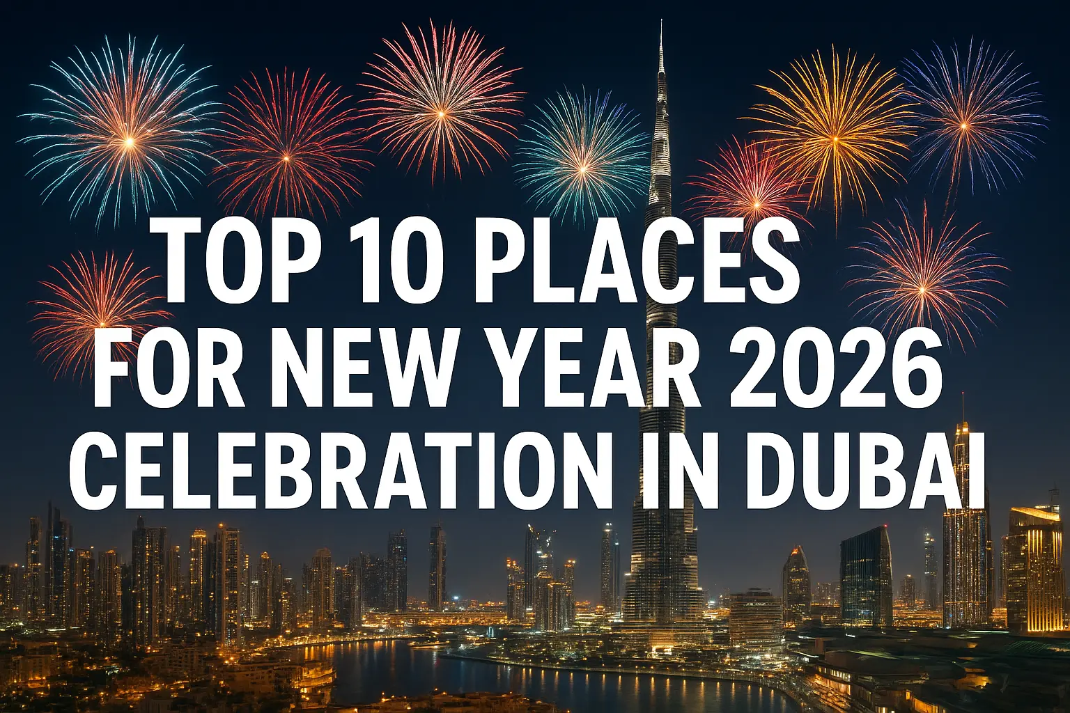 Best Places to Celebrate New Year 2026 in Dubai