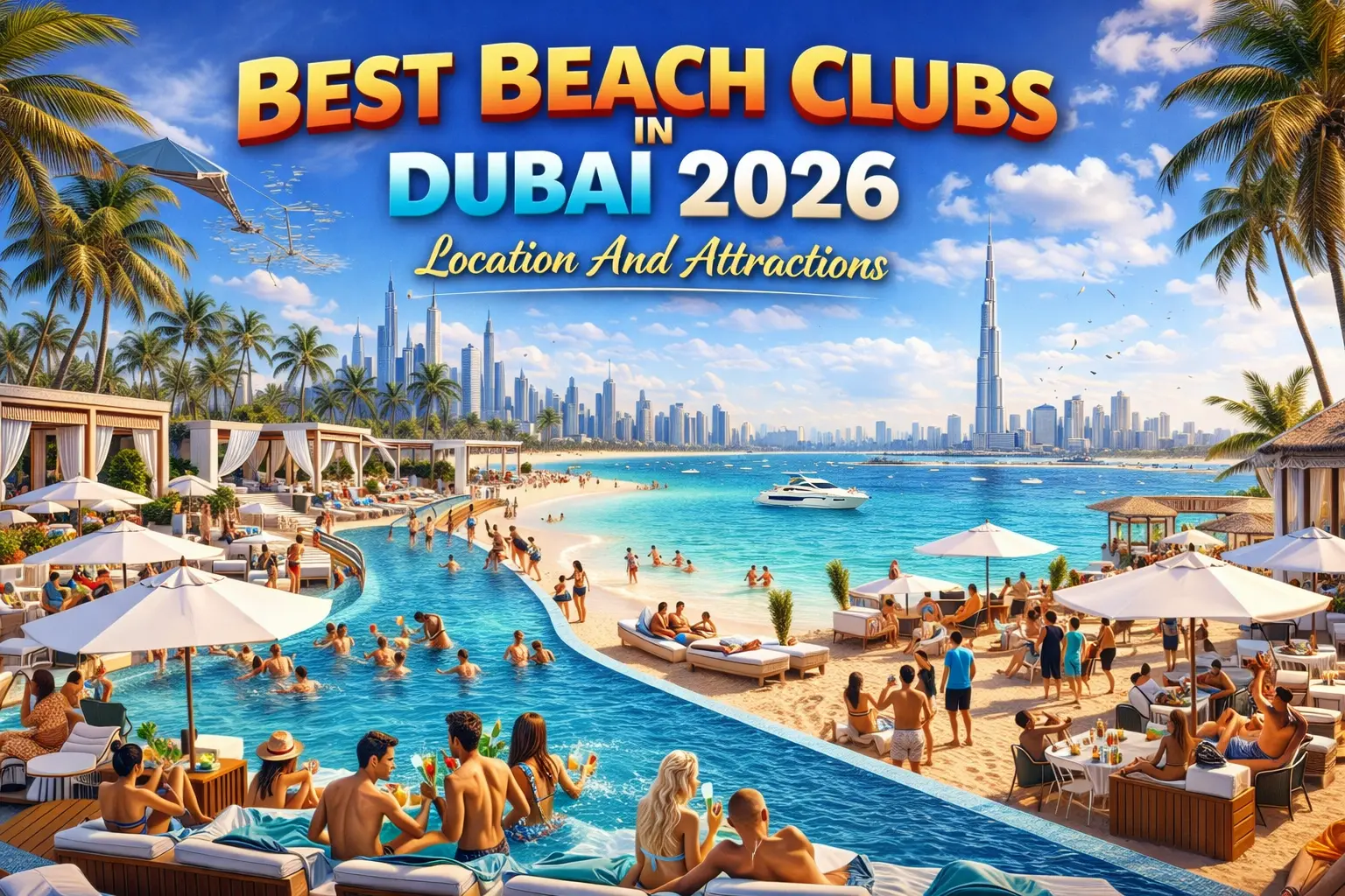 Best Beach Clubs In Dubai 2026: Location And Attractions