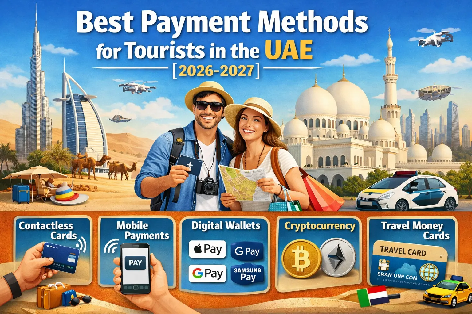 Best Payment Methods for Tourists in the UAE [2026-2027]