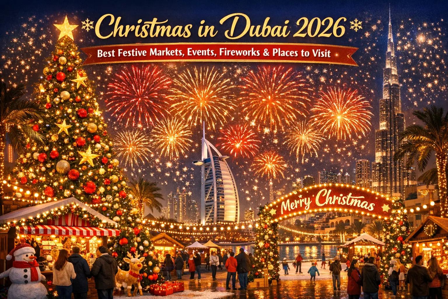 Christmas in Dubai 2026: Best Festive Markets, Events, Fireworks & Places to Visit