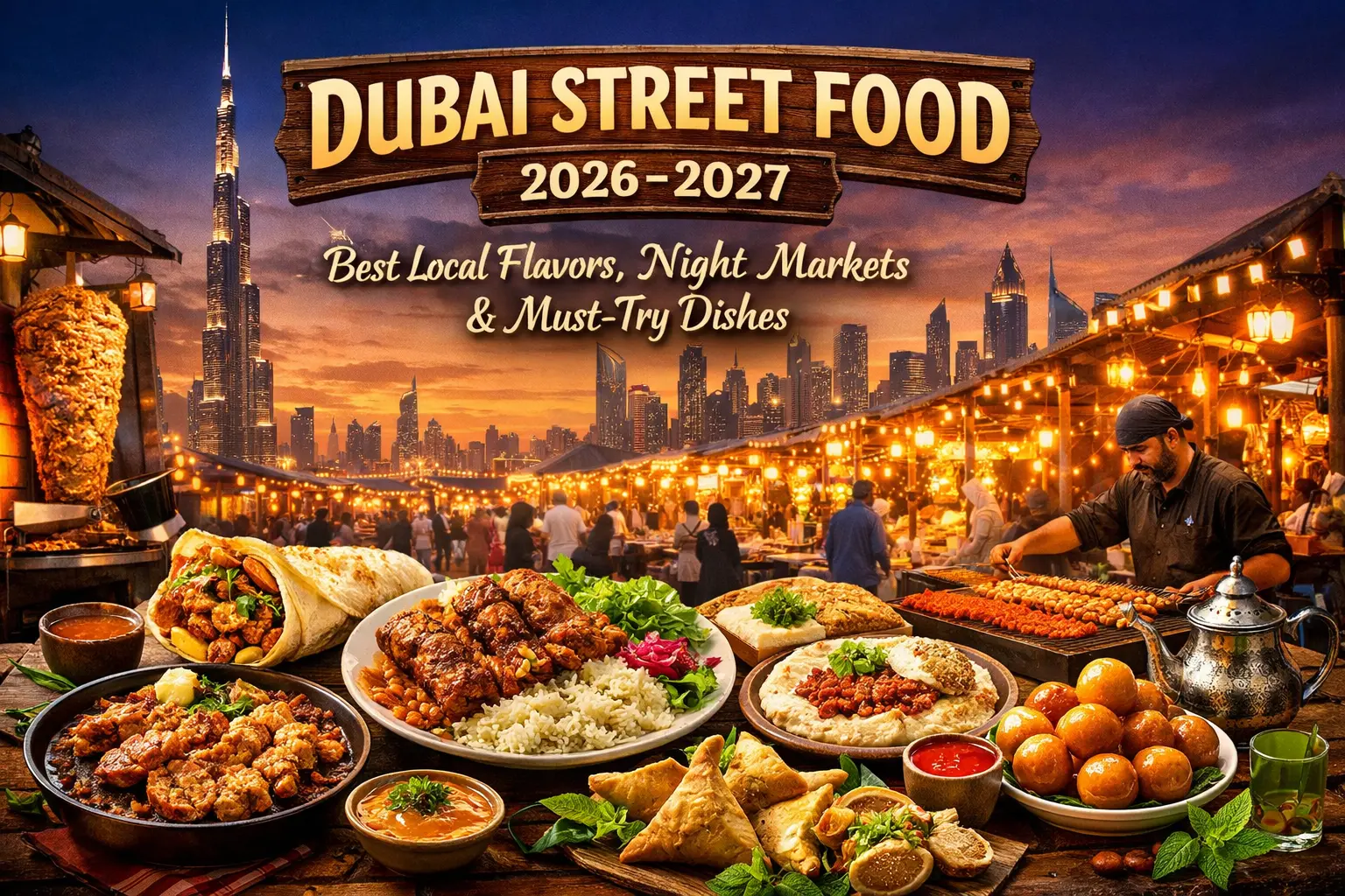 Dubai Street Food 2026-2027: Best Local Flavors, Night Markets & Must-Try Dishes