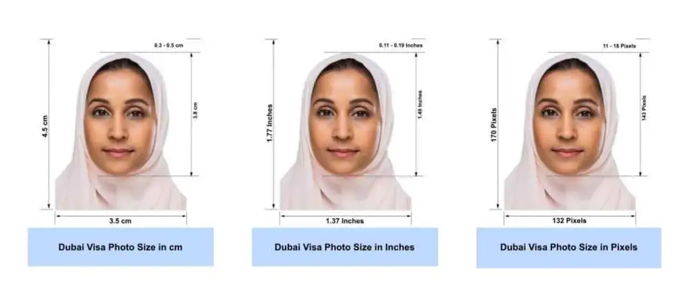 Dubai Visa Photo Size Requirements 2024-2025